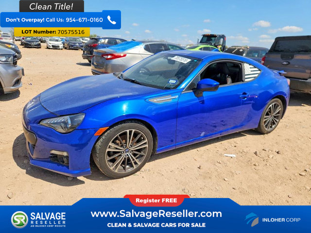 Used 2016 Subaru BRZ Limited w/ Popular Package #2 RWD image 1