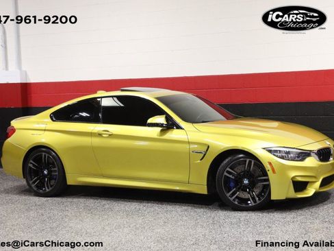 Used 2019 BMW M4 Coupe w/ Executive Package RWD image 1