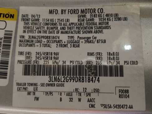 Used 2013 Lincoln MKZ image 33