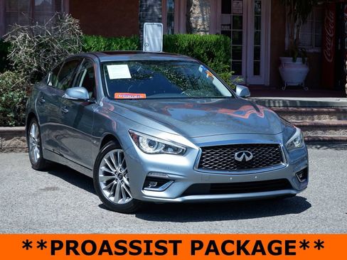 Used 2020 INFINITI Q50 Luxe w/ Essential Package (3.0T Luxe) AWD/4WD image 2