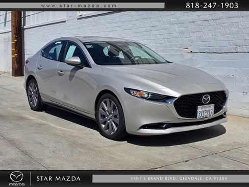 Certified 2025 MAZDA MAZDA3 s FWD image 1