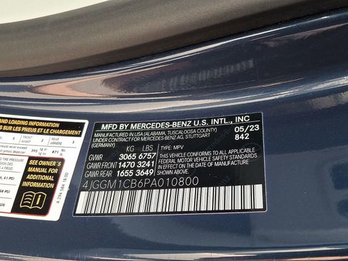Certified 2023 Mercedes-Benz EQE 350+ 4MATIC SUV image 28