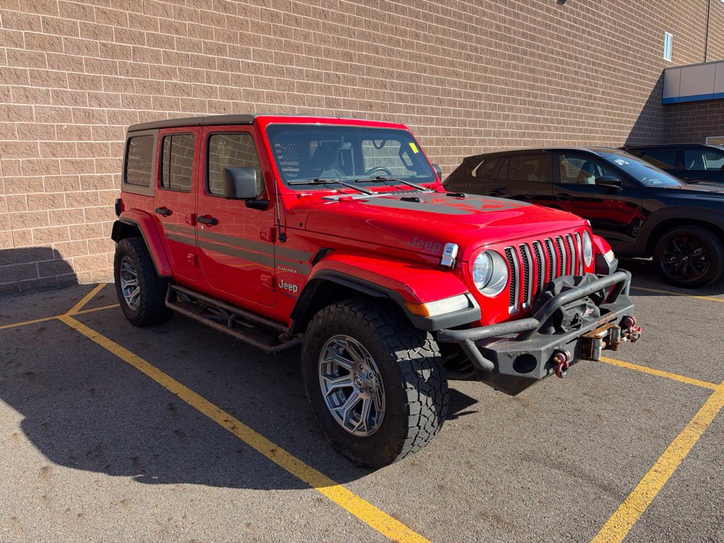 Used 2019 Jeep Wrangler Unlimited Sahara AWD/4WD image 2