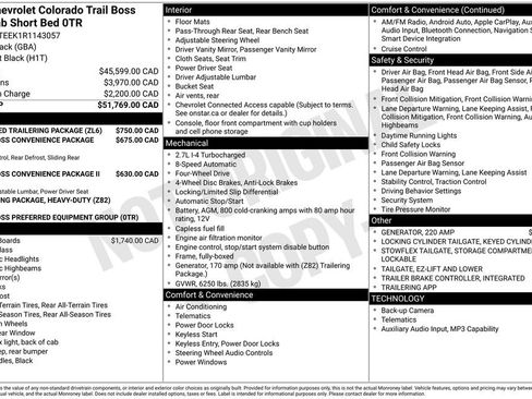 Used 2024 Chevrolet Colorado Trail Boss w/ Advanced Trailering Package AWD/4WD image 27