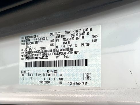 Used 2023 Ford Transit 350 148 High Roof Extended AWD w/ Load Area Protection Package image 27