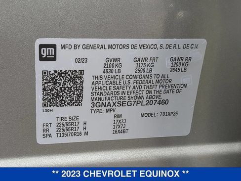 Used 2023 Chevrolet Equinox LS w/ LS Convenience Package AWD/4WD image 25