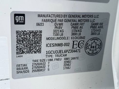 Used 2023 Chevrolet Silverado 1500 High Country w/ High Country Premium Package image 26