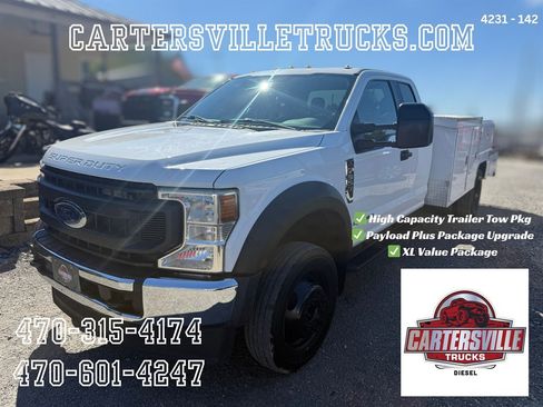 Used 2021 Ford F550 2WD SuperCab Super Duty image 1