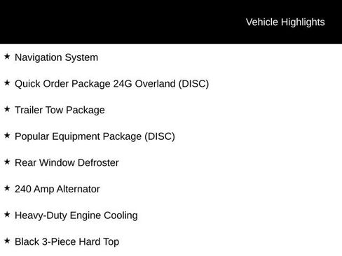 Used 2023 Jeep Gladiator Overland w/ Popular Equipment Package AWD/4WD image 2