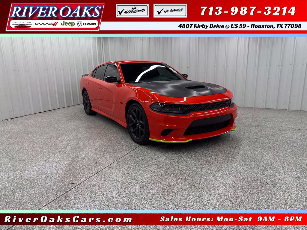 Used 2023 Dodge Charger R/T w/ Blacktop Package RWD image 1