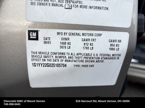 Used 2002 Chevrolet Corvette Coupe w/ Preferred Equipment Group2 image 29