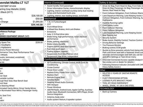 Used 2024 Chevrolet Malibu LT image 41