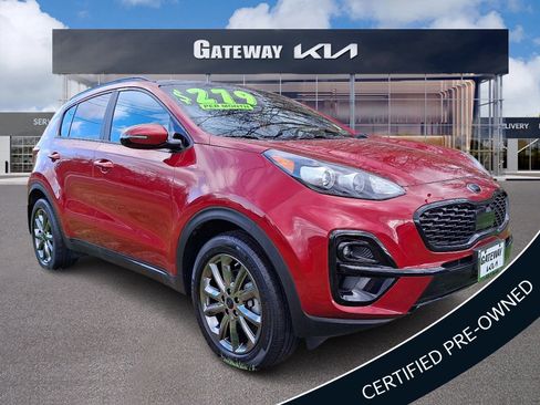 Used 2022 Kia Sportage Nightfall Edition w/ Nighfall AWD Premium Package image 1