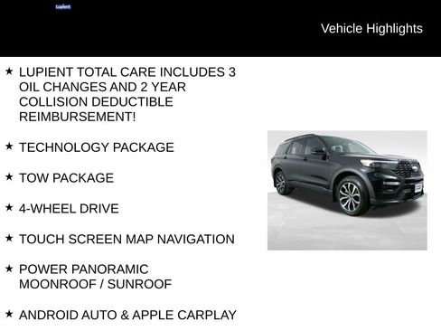 Used 2020 Ford Explorer ST w/ Premium Technology Package AWD/4WD image 7