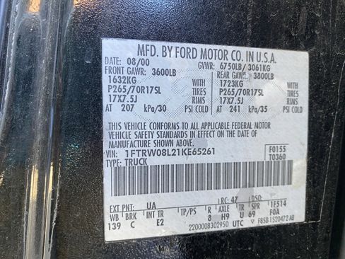 Used 2001 Ford F150 King Ranch image 33