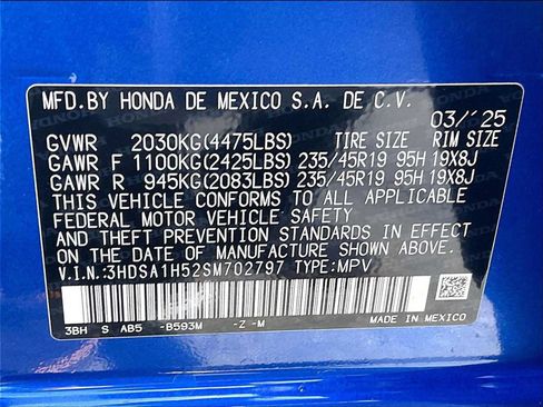 Used 2025 Acura ADX A-Spec FWD image 34