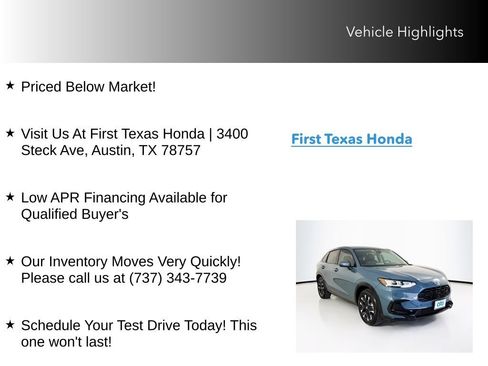Used 2026 Honda HR-V EX-L image 10