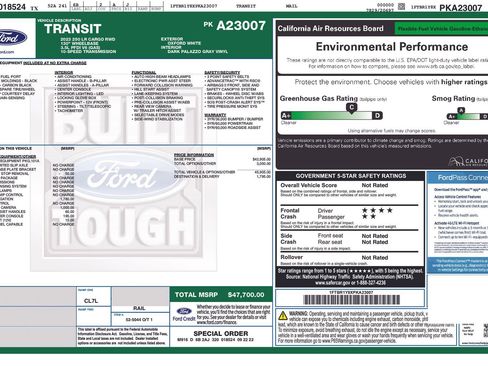 Used 2023 Ford Transit 250 Low Roof image 17