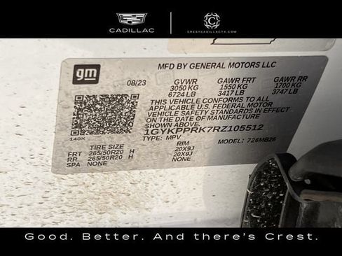 Certified 2024 Cadillac Lyriq Luxury RWD image 33