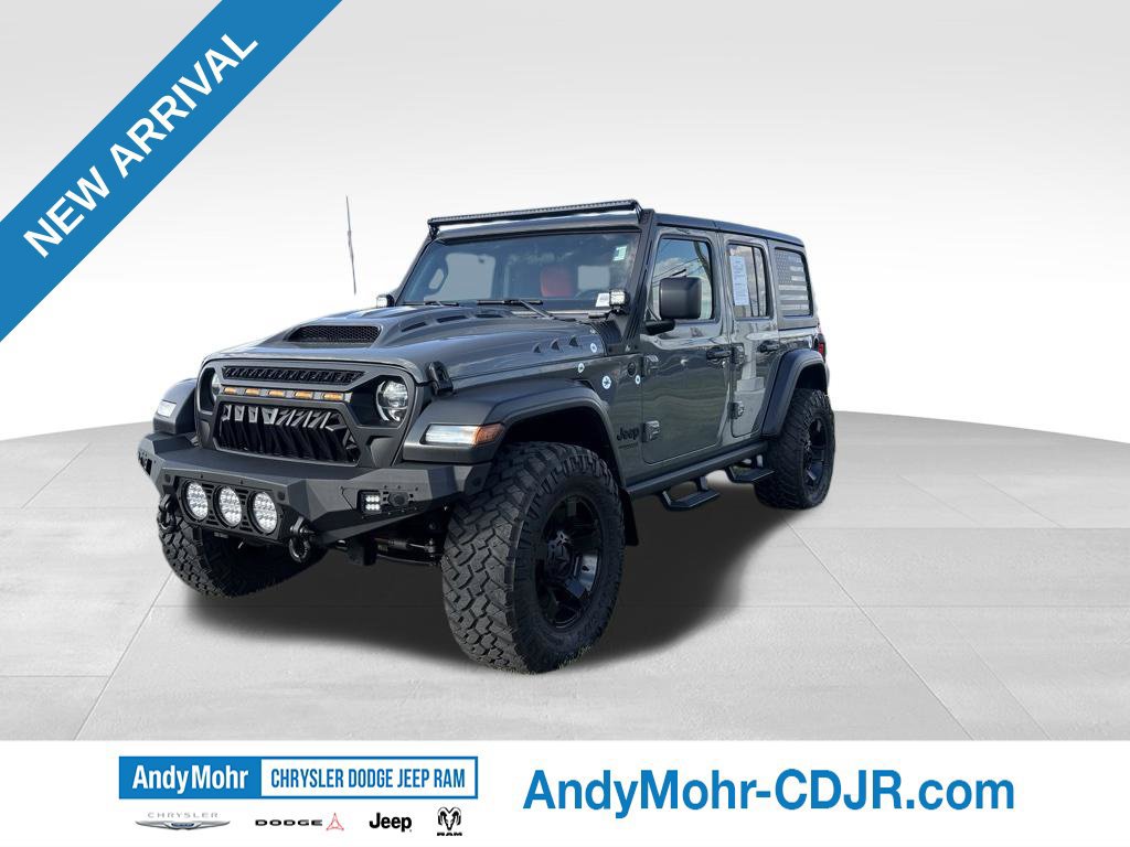 Used 2021 Jeep Wrangler Unlimited Sport AWD/4WD image 3