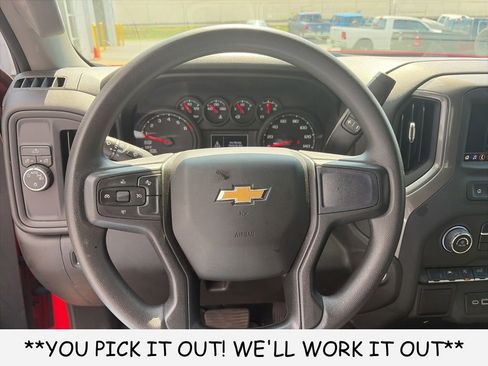 Used 2025 Chevrolet Silverado 1500 Custom w/ Turbomax Blackout Package RWD image 13