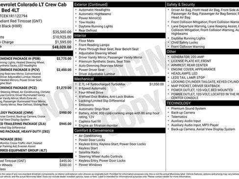 Used 2024 Chevrolet Colorado LT w/ LT Convenience Package III image 37