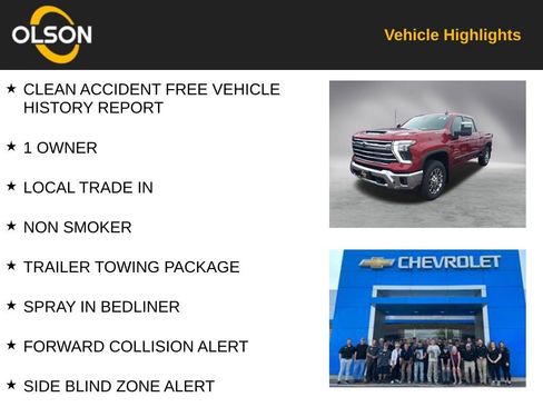 Used 2025 Chevrolet Silverado 3500 LTZ w/ LTZ Convenience Package image 2