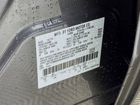 Certified 2024 Ford Maverick Lariat w/ Black Appearance Package image 36