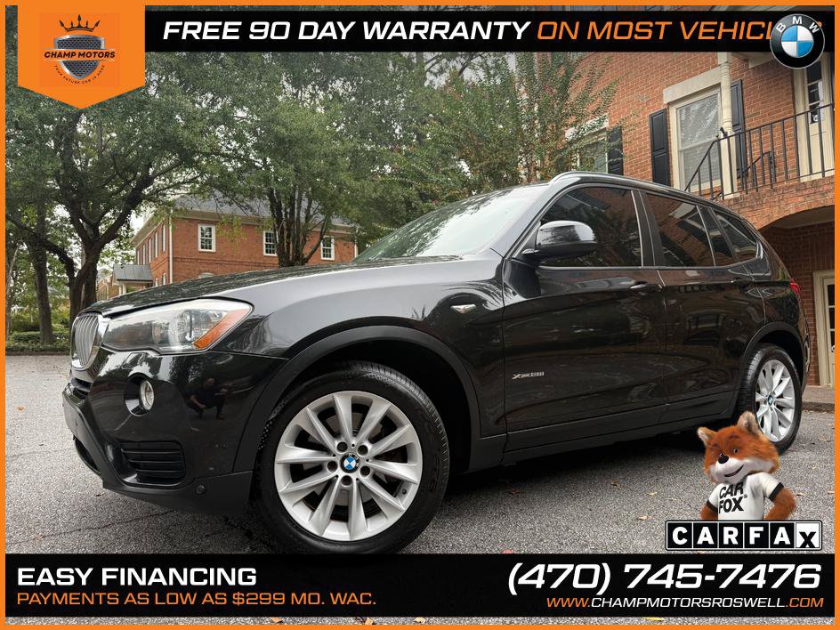 Used 2015 BMW X3 xDrive28i AWD/4WD image 1