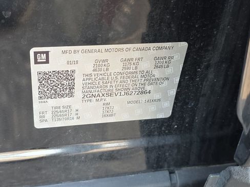 Used 2018 Chevrolet Equinox LT image 34