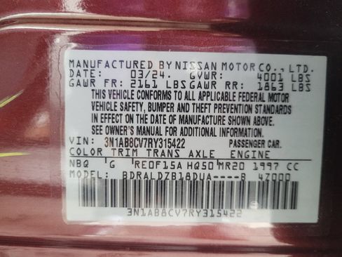 Used 2024 Nissan Sentra SV image 33