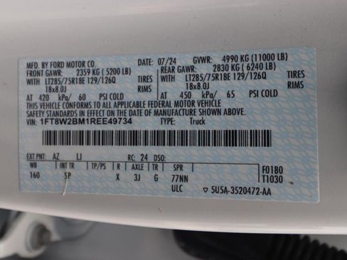 Used 2024 Ford F250 King Ranch w/ Tremor Off-Road Package AWD/4WD image 25