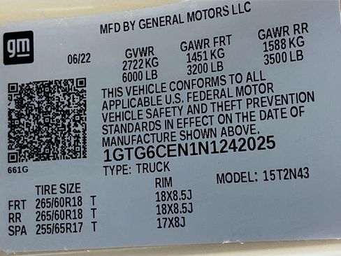 Used 2022 GMC Canyon Elevation w/ Elevation Premium Package AWD/4WD image 28