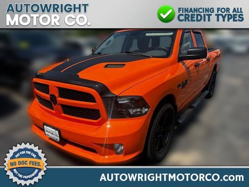 Used 2019 RAM 1500 Express w/ Ignition Orange Sport Package AWD/4WD image 1