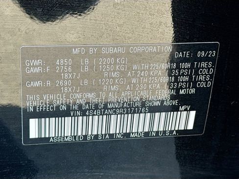 Certified 2024 Subaru Outback Limited AWD/4WD image 31