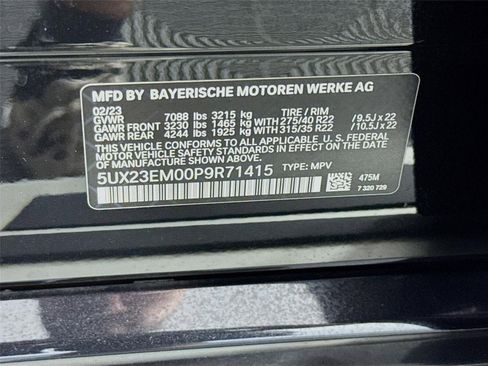 Used 2023 BMW X7 xDrive40i w/ Executive Package AWD/4WD image 34