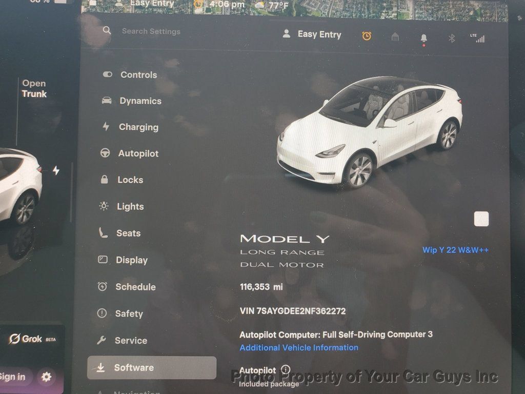 Used 2022 Tesla Model Y Long Range AWD/4WD image 23