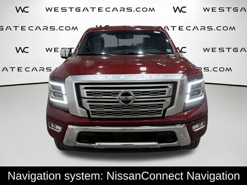 Used 2021 Nissan Titan Platinum Reserve w/ Off Road Protection Package AWD/4WD image 2