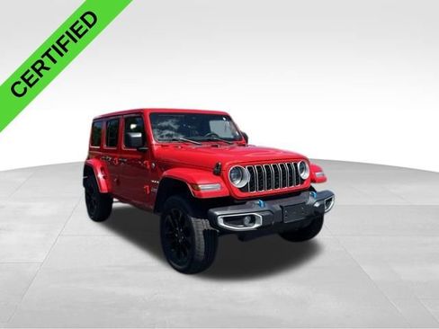 Used 2024 Jeep Wrangler Unlimited Sahara AWD/4WD image 8