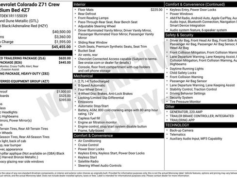 Used 2024 Chevrolet Colorado Z71 w/ Advanced Trailering Package image 7