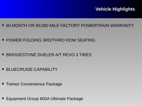 Used 2026 Ford Explorer Tremor w/ Tremor Convenience Package AWD/4WD image 16