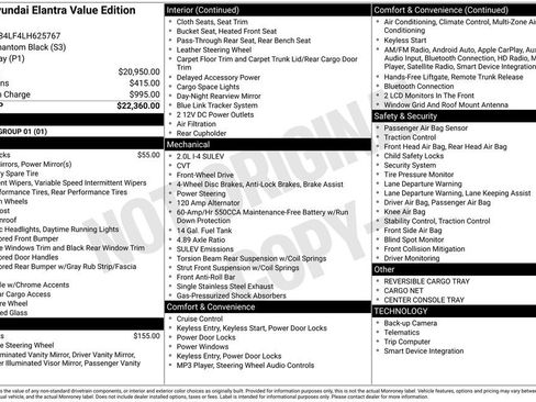 Used 2020 Hyundai Elantra Value Edition FWD image 13