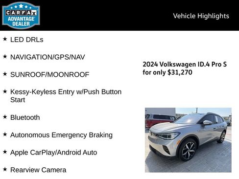 Used 2024 Volkswagen ID.4 Pro S AWD/4WD image 5