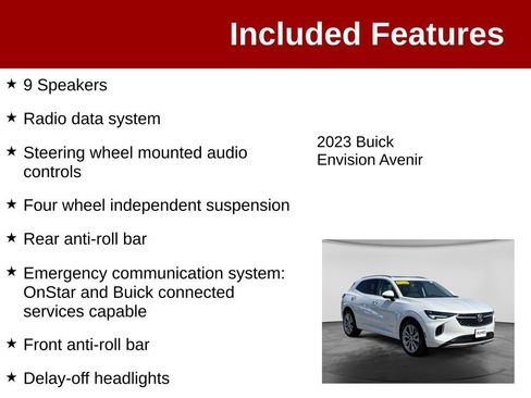Used 2023 Buick Envision Avenir AWD/4WD image 4