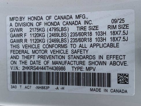 Certified 2026 Honda CR-V EX image 37