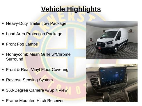 New 2025 Ford Transit 250 148 Medium Roof Extended AWD w/ Load Area Protection Package image 2