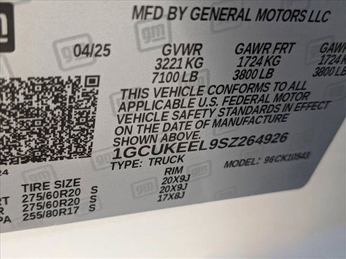 New 2025 Chevrolet Silverado 1500 RST AWD/4WD image 17