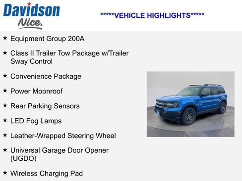 Certified 2022 Ford Bronco Sport Big Bend w/ Convenience Package image 4