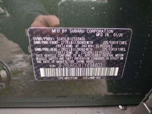 New 2026 Subaru Outback Limited XT AWD/4WD image 30