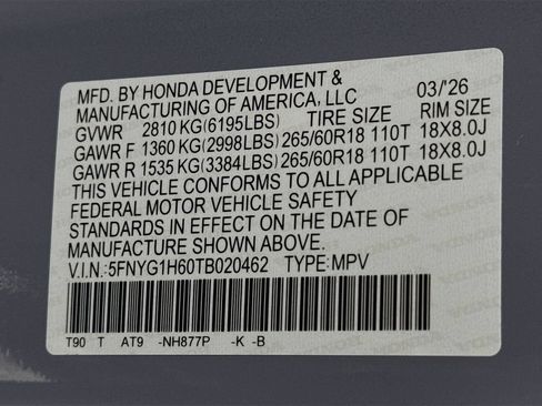 Used 2026 Honda Pilot TrailSport image 31